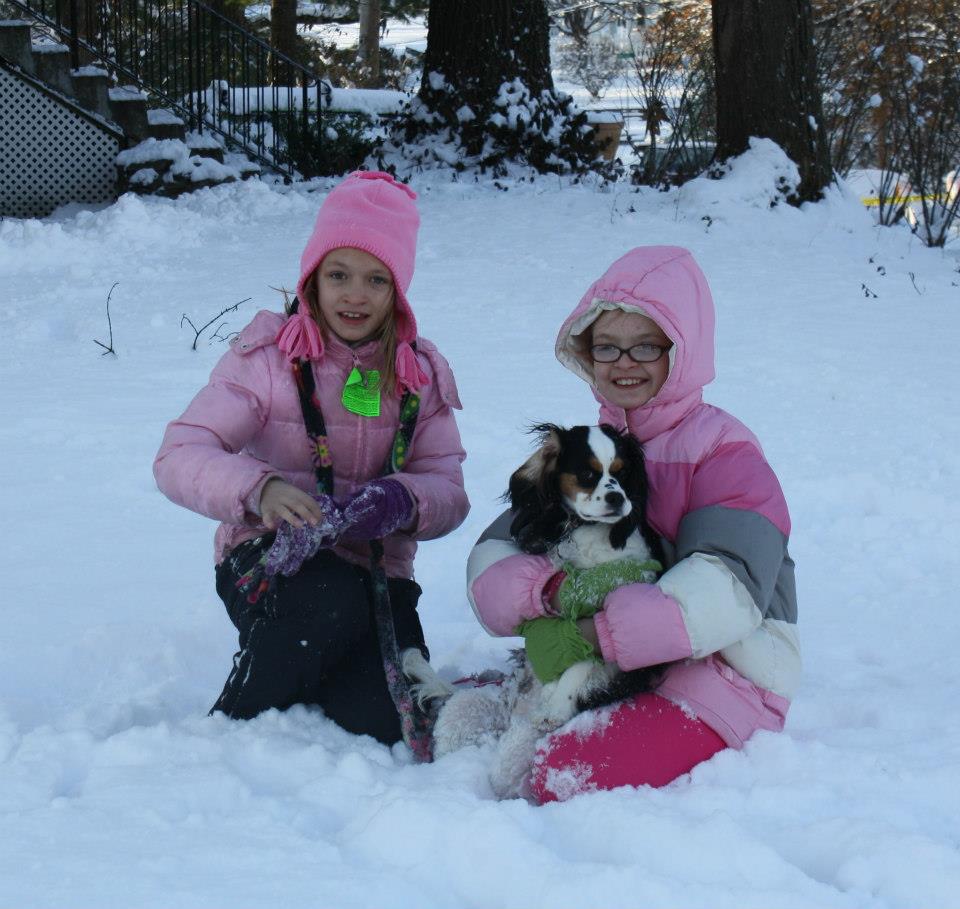 2013-02-03 CJ and Gussie in snow.jpg